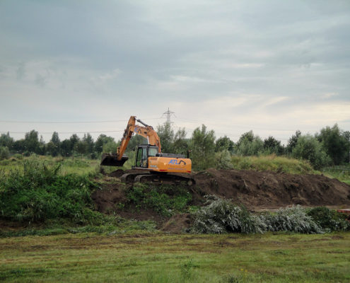 Bouwrijp maken van vrije kavels Blauwe Zoom